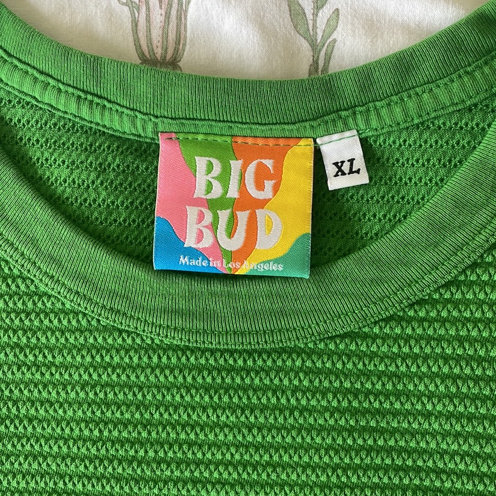 Big Bud Press green XL honeycomb crop